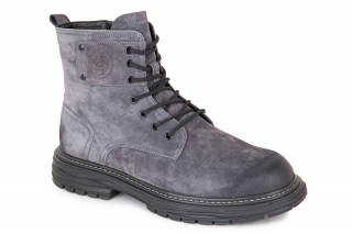 FERMANI Męskie kozaki ze sznurowadłami. 