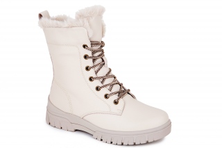 FERMANI Kozaki ze sznurowadłami. 