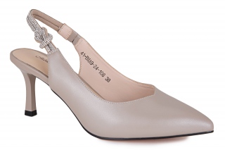 MONNA LISA Damskie obuwie wyjściowe, kolor beżowy. Sandały damskie. 