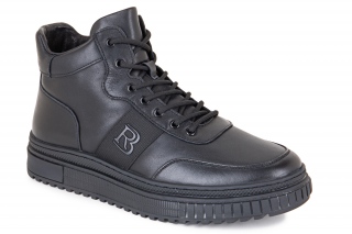 FERMANI Męskie kozaki ze sznurowadłami. 