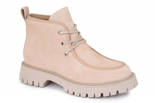 FERMANI Kozaki ze sznurowadłami. 