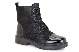 FERMANI Kozaki ze sznurowadłami. 