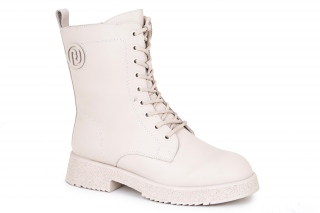 FERMANI Kozaki ze sznurowadłami. 