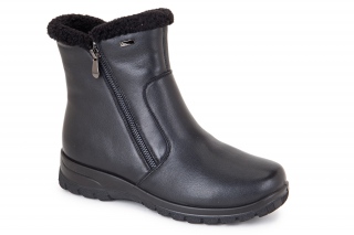 FERMANI Komfort, kolor czarny. Damskie botki. 