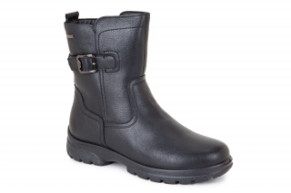 FERMANI Damskie botki, kolor czarny. Komfort. 