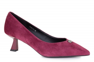 FERMANI Damskie buty , kolor czerwonego. Damskie obuwie wyjściowe. 