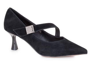 FERMANI Damskie obuwie wyjściowe, kolor czarny. Damskie buty. 