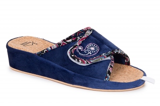 BADEN HOME Damskie domowe obuwie. 
