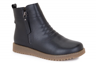 FERMANI Komfort, kolor czarny. Damskie botki. 