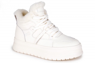 FERMANI Kobiece trampki, kolor białe. Sportowe. 