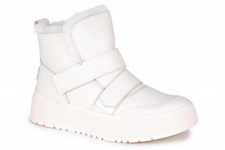 FERMANI Damskie botki, kolor białe. Sportowe. 