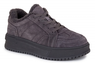 FERMANI Kobiece trampki, kolor szare. Sportowe. 