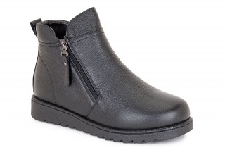 FERMANI Damskie botki, kolor czarny. Komfort. 