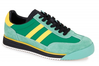 MONNA LISA Damskie adidasy, kolor zielony. Sportowe. 