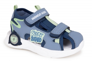 INDIGO KIDS Sandały, kolor niebieski. LED. 