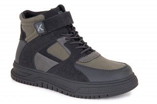 KEDBERRY Trampki, kolor czarny/khaki. Sportowe. 