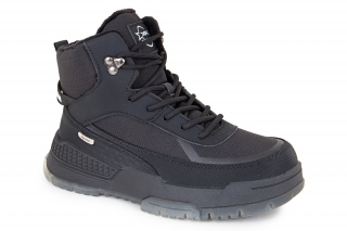 KEDBERRY Kozaki ze sznurowadłami, kolor czarny. Sportowe. 