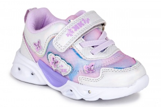 GABI LED, kolor srebro. Adidasy. Sportowe. 