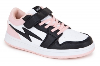 SPORT Adidasy, kolor biały/różowy. Sportowe. 