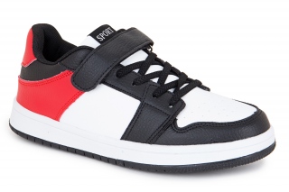 SPORT Adidasy, kolor biały/czarny. Sportowe. 
