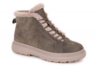 FERMANI Kozaki ze sznurowadłami. 