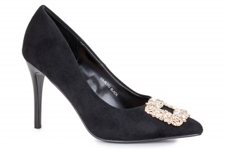 GOODIN Damskie obuwie wyjściowe, kolor czarny. Damskie buty. 