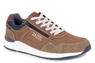 MC BRAUN Męskie buty ze sznurowadłami, kolor jasnobrązowy. Sportowe. 