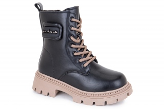 MISS E Kozaki ze sznurowadłami. 