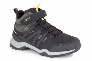 VICO Kozaki ze sznurowadłami, kolor czarny/zielony. Sportowe. 