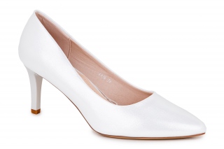 SERGIO LEONE Damskie buty srebrny brokat. Damskie obuwie wyjściowe. 