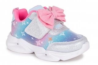 WORLDKIDS LED, kolor różowy. Adidasy. Sportowe. 