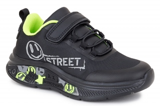 INDIGO KIDS LED, kolor czarny. Adidasy. Sportowe. 