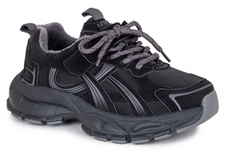 BESSKY Adidasy, kolor czarny. Sportowe. 